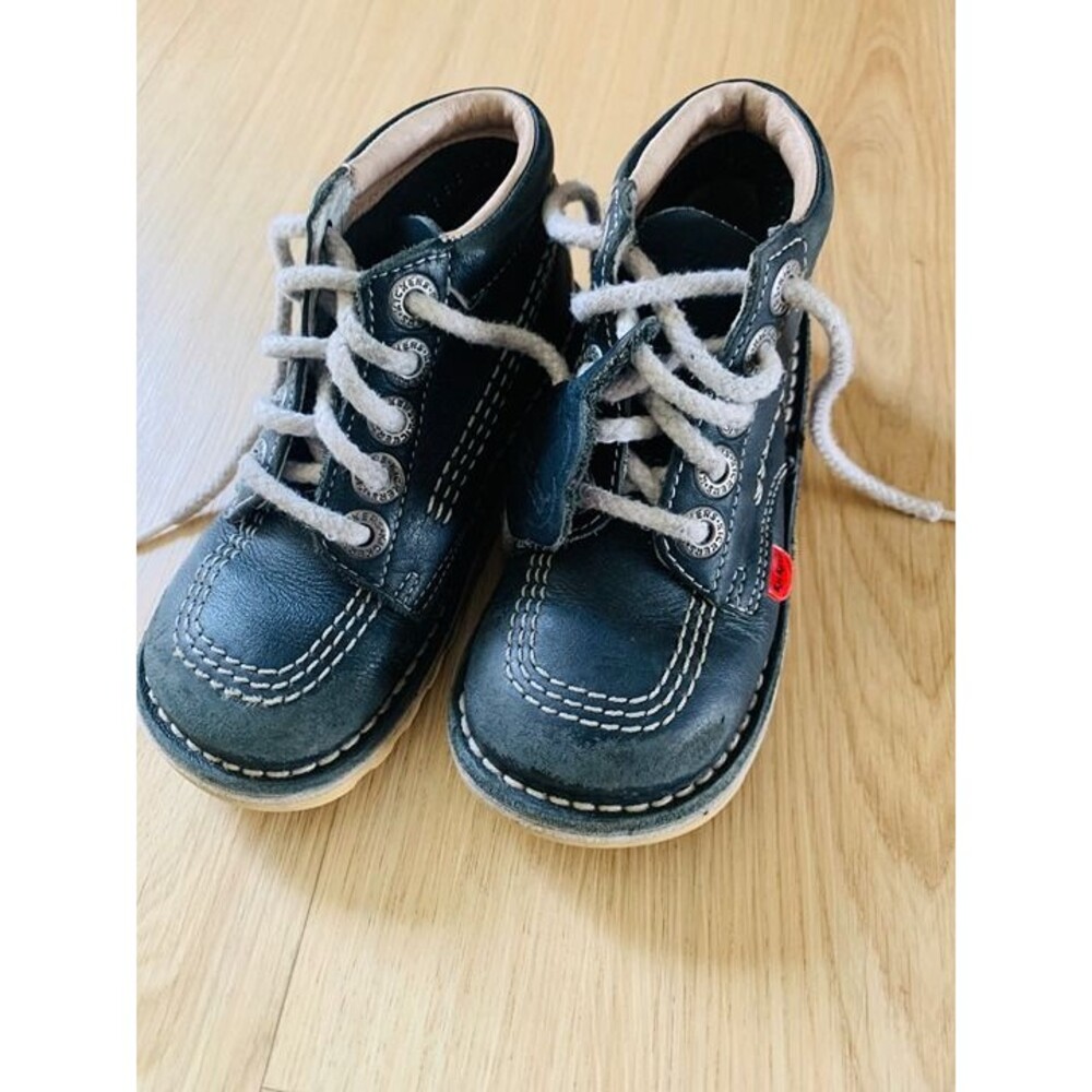 Leather boots KICKERS Size EU28 US11.5